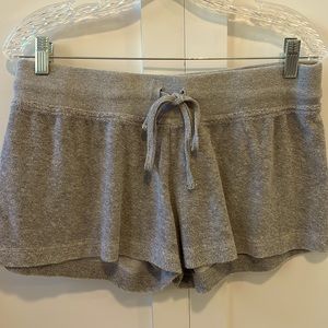 plain grey terry short Hardtail